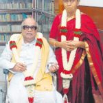Dayalu Ammal With Her Husband Karunanidhi