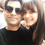 Deeksha Kanwal Sonalkar with her father Manoj Sonalkar