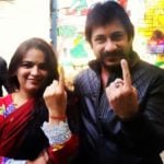 Deepak Chadha with his wife