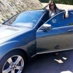 Demi Moore's Mercedes-Benz