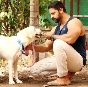 Devdatta Nage loves animals