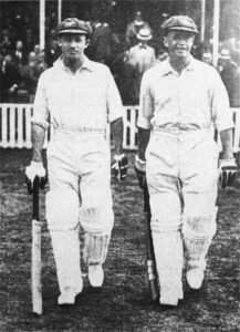 Don Bradman and Bill Ponsford
