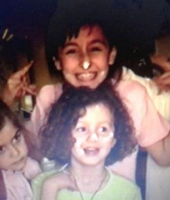 Giorgia Andriani's childhood photo