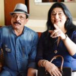 Govind Namdev With His Wife Sudha Namdev