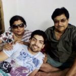 Gurmeet Choudhary with his parents