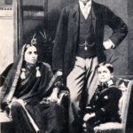 Jawaharlal Nehru With His Father and Mother