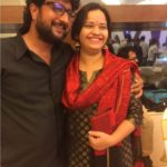 Jitendra Joshi With His Wife