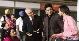 K.K. Raina as Manu's father in Tanu Weds Manu Returns