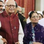 Kamla Advani With Her Husband, L.K. Advani