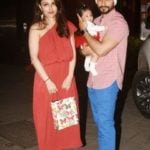 Kunal Khemu with his wife and daughter