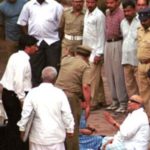 M Karunanidhi Outside the Central Jail In Chennai