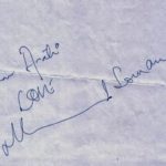 Milind Soman Autograph