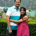 Poorva Gokhale with her husband Kedar Gokhale
