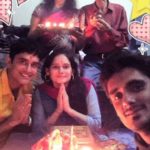 Rajeev Bhardwaj with his family