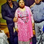 Rithvik Dhanjani with his parents
