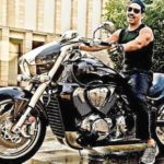 Robert Vadra on the Suzuki Boulevard Cruiser 1800