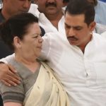 Robert Vadra with his mother Maureen Vadra
