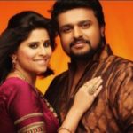 Sai Tamhankar With Her Husband Amey Gosavi
