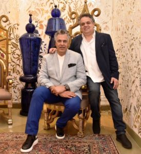 Abu Jani with Sandeep Khosla