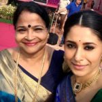 Shubhaavi Choksey with her mother