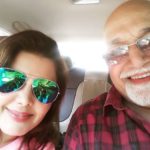 Soma Mangnaanii with her father