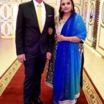 Sonali Jaffar with her husband Amir Jaffar