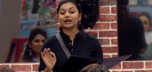 Sreelakshmi Sreekumar in the house of Bigg Boss Malayalam 1