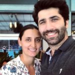 Sumit Kaul with his wife Ritu Kaul