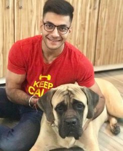 Udit Kapur Dog Lover