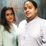 Additi Gupta with Kabir Chopra