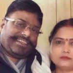 Asha Paswan with her Husband