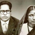 B. R. Ambedkar with his first wife Ramabai Ambedkar