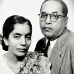 B. R. Ambedkar with his second wife Savita
