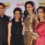 Deepika Padukone with her family