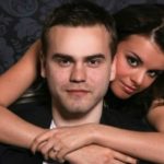 Igor Akinfeev with his ex-girlfriend Valeria Yakunchikova