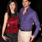 Karanvir Bohra with his wife Teejay Sidhu