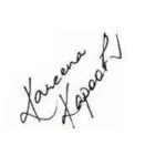 Kareena Kapoor's Signature