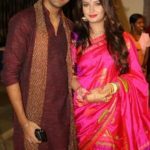 Kingkini Bhattacharya with her husband
