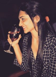 Kriti Verma Drinking alcohol