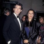 Pierce Brosnan and Barbara Orbison