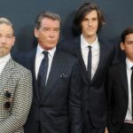 Pierce Brosnan with his sons
