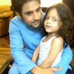 Rajeev Khandelwal with his daughter
