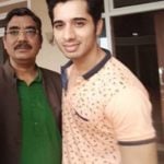 Ruslaan Sayed With His Father