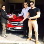 Shivashish Mishra with his car