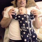 Shoaib Akhtar With His Son