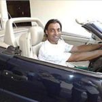 Shoaib Akhtar in His Mercedes SL (R129)