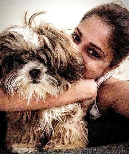 Shweta Mahadik loves dogs