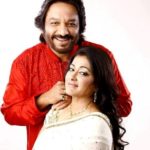 Sunali Rathod with her husband Roop Kumar Rathod