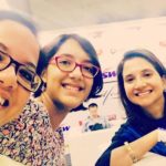 Tanuja Chandra with her sister and niece
