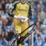Thibaut Courtois' signature